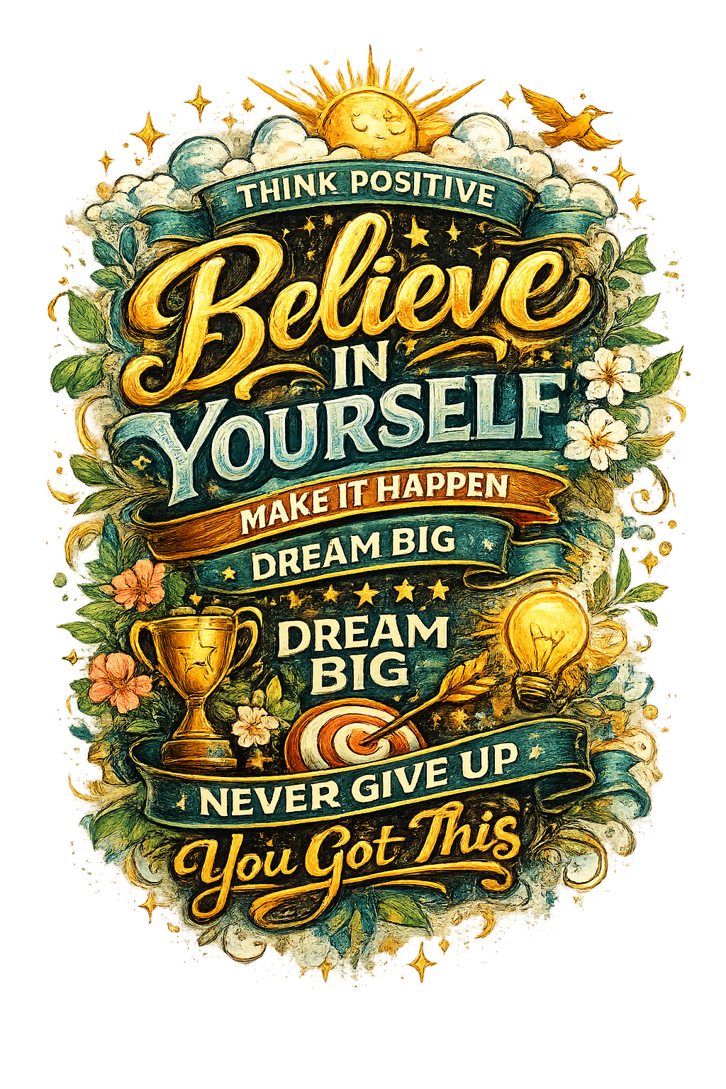 Believe in yourself design
